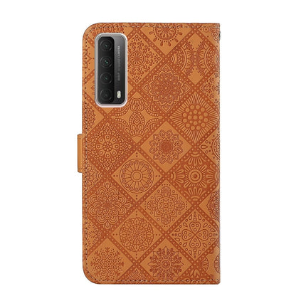 Ethnic Style Embossed Pattern Horizontal Flip Leather Case with Holder & Card Slots & Wallet & Lanyard, For Huawei P smart 2021, For Huawei P smart 2020, For Huawei P Smart Z / Y9 Prime 2019