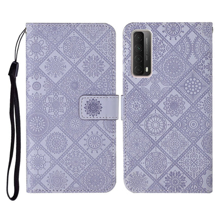 Ethnic Style Embossed Pattern Horizontal Flip Leather Case with Holder & Card Slots & Wallet & Lanyard, For Huawei P smart 2021, For Huawei P smart 2020, For Huawei P Smart Z / Y9 Prime 2019