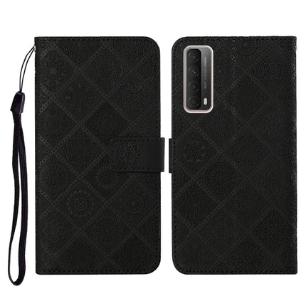 Ethnic Style Embossed Pattern Horizontal Flip Leather Case with Holder & Card Slots & Wallet & Lanyard, For Huawei P smart 2021, For Huawei P smart 2020, For Huawei P Smart Z / Y9 Prime 2019