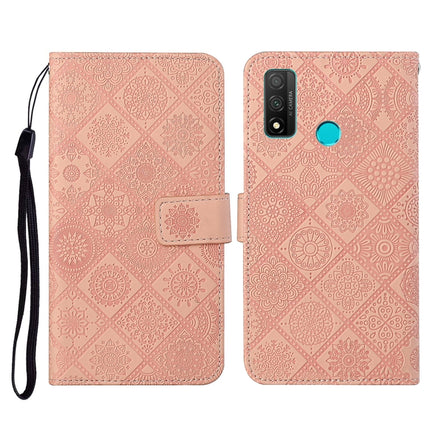 Ethnic Style Embossed Pattern Horizontal Flip Leather Case with Holder & Card Slots & Wallet & Lanyard, For Huawei P smart 2021, For Huawei P smart 2020, For Huawei P Smart Z / Y9 Prime 2019