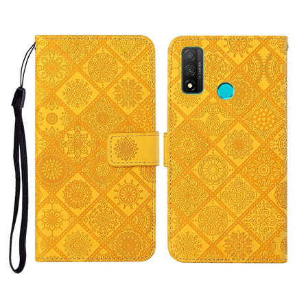 Ethnic Style Embossed Pattern Horizontal Flip Leather Case with Holder & Card Slots & Wallet & Lanyard, For Huawei P smart 2021, For Huawei P smart 2020, For Huawei P Smart Z / Y9 Prime 2019