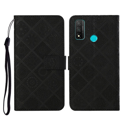 Ethnic Style Embossed Pattern Horizontal Flip Leather Case with Holder & Card Slots & Wallet & Lanyard, For Huawei P smart 2021, For Huawei P smart 2020, For Huawei P Smart Z / Y9 Prime 2019