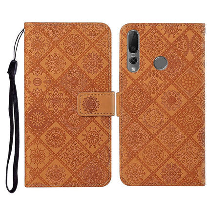 Ethnic Style Embossed Pattern Horizontal Flip Leather Case with Holder & Card Slots & Wallet & Lanyard, For Huawei P smart 2021, For Huawei P smart 2020, For Huawei P Smart Z / Y9 Prime 2019