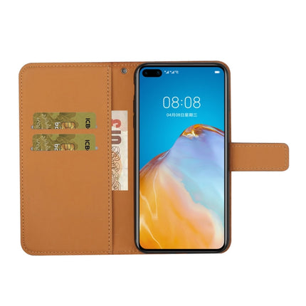 Ethnic Style Embossed Pattern Horizontal Flip Leather Case with Holder & Card Slots & Wallet & Lanyard, For Huawei P40, For Huawei P40 lite / nova 6 SE, Huawei P40 lite E / Y7p