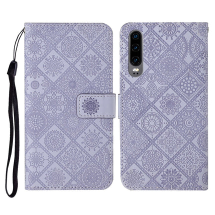 Ethnic Style Embossed Pattern Horizontal Flip Leather Case with Holder & Card Slots & Wallet & Lanyard, For Huawei P30, For Huawei P30 Pro, For Huawei P30 lite