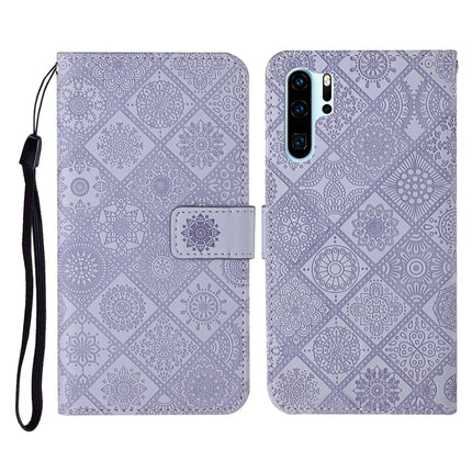 Ethnic Style Embossed Pattern Horizontal Flip Leather Case with Holder & Card Slots & Wallet & Lanyard, For Huawei P30, For Huawei P30 Pro, For Huawei P30 lite