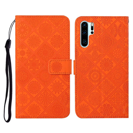 Ethnic Style Embossed Pattern Horizontal Flip Leather Case with Holder & Card Slots & Wallet & Lanyard, For Huawei P30, For Huawei P30 Pro, For Huawei P30 lite