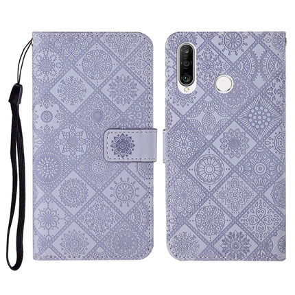 Ethnic Style Embossed Pattern Horizontal Flip Leather Case with Holder & Card Slots & Wallet & Lanyard, For Huawei P30, For Huawei P30 Pro, For Huawei P30 lite