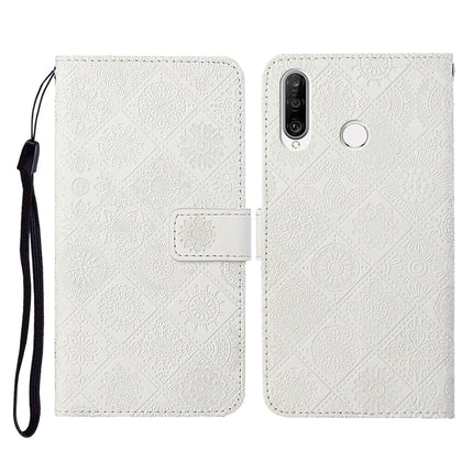 Ethnic Style Embossed Pattern Horizontal Flip Leather Case with Holder & Card Slots & Wallet & Lanyard, For Huawei P30, For Huawei P30 Pro, For Huawei P30 lite