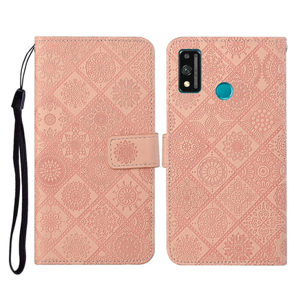 Ethnic Style Embossed Pattern Horizontal Flip Leather Case with Holder & Card Slots & Wallet & Lanyard, For Huawei Honor 9A, For Huawei Honor 9X Lite, For Huawei Honor 9X / 9X Pro