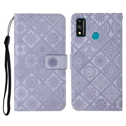 Ethnic Style Embossed Pattern Horizontal Flip Leather Case with Holder & Card Slots & Wallet & Lanyard, For Huawei Honor 9A, For Huawei Honor 9X Lite, For Huawei Honor 9X / 9X Pro