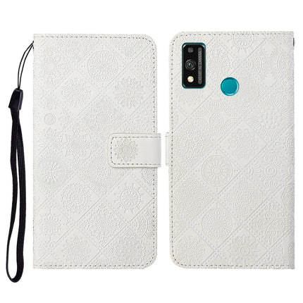 Ethnic Style Embossed Pattern Horizontal Flip Leather Case with Holder & Card Slots & Wallet & Lanyard, For Huawei Honor 9A, For Huawei Honor 9X Lite, For Huawei Honor 9X / 9X Pro