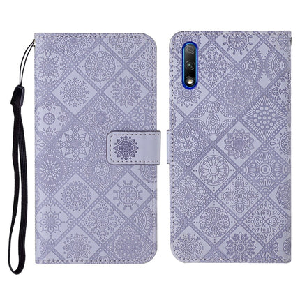 Ethnic Style Embossed Pattern Horizontal Flip Leather Case with Holder & Card Slots & Wallet & Lanyard, For Huawei Honor 9A, For Huawei Honor 9X Lite, For Huawei Honor 9X / 9X Pro