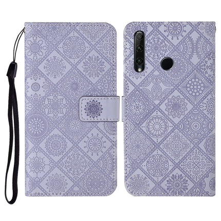 Ethnic Style Embossed Pattern Horizontal Flip Leather Case with Holder & Card Slots & Wallet & Lanyard, For Huawei Honor 20, Huawei Honor 20 lite / 10i, For Huawei Y7 (2019)