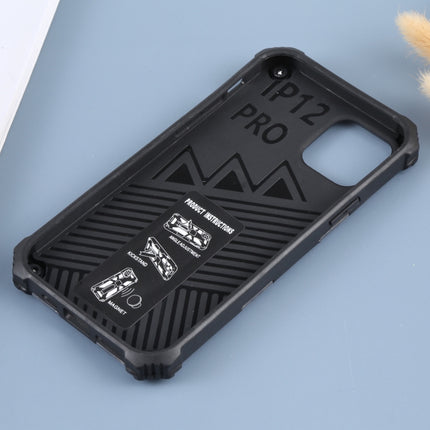 Camouflage Armor Stoßfeste TPU + PC Magnetische Schutzhülle mit Halterung, Für iPhone 12 / 12 Pro, Für iPhone 12 Pro Max, Für iPhone 12 mini