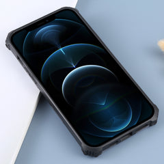 Camouflage Armor Stoßfeste TPU + PC Magnetische Schutzhülle mit Halterung, Für iPhone 12 / 12 Pro, Für iPhone 12 Pro Max, Für iPhone 12 mini