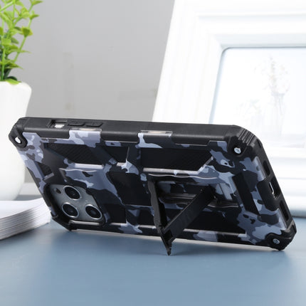 Camouflage Armor Shockproof TPU + PC Magnetic Protective Case with Holder, For iPhone 12 Pro Max, For iPhone 12 / 12 Pro