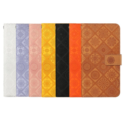 Ethnic Style Embossed Pattern Horizontal Flip Leather Case with Holder & Card Slots & Wallet & Lanyard, For Samsung Galaxy A01, For Samsung Galaxy A10 / M10, For Samsung Galaxy A10s