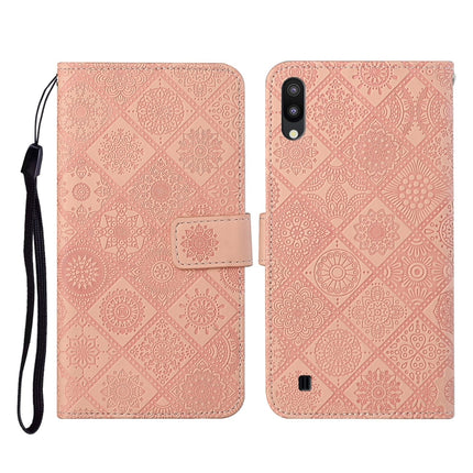 Ethnic Style Embossed Pattern Horizontal Flip Leather Case with Holder & Card Slots & Wallet & Lanyard, For Samsung Galaxy A01, For Samsung Galaxy A10 / M10, For Samsung Galaxy A10s