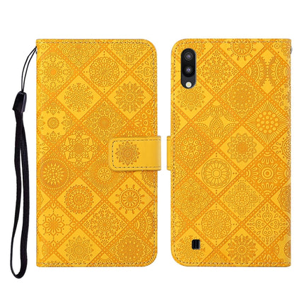 Ethnic Style Embossed Pattern Horizontal Flip Leather Case with Holder & Card Slots & Wallet & Lanyard, For Samsung Galaxy A01, For Samsung Galaxy A10 / M10, For Samsung Galaxy A10s