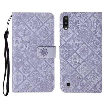 Ethnic Style Embossed Pattern Horizontal Flip Leather Case with Holder & Card Slots & Wallet & Lanyard, For Samsung Galaxy A01, For Samsung Galaxy A10 / M10, For Samsung Galaxy A10s