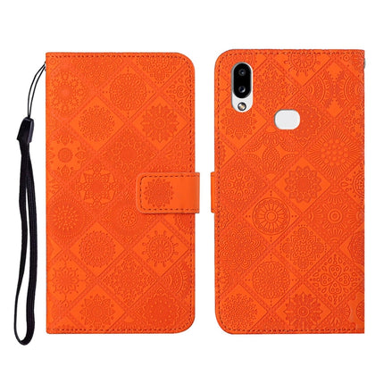 Ethnic Style Embossed Pattern Horizontal Flip Leather Case with Holder & Card Slots & Wallet & Lanyard, For Samsung Galaxy A01, For Samsung Galaxy A10 / M10, For Samsung Galaxy A10s