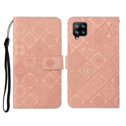 Ethnic Style Embossed Pattern Horizontal Flip Leather Case with Holder & Card Slots & Wallet & Lanyard, For Samsung Galaxy A11, For Samsung Galaxy A12, For Samsung Galaxy A20 / A30