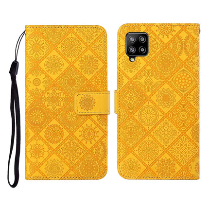Ethnic Style Embossed Pattern Horizontal Flip Leather Case with Holder & Card Slots & Wallet & Lanyard, For Samsung Galaxy A11, For Samsung Galaxy A12, For Samsung Galaxy A20 / A30