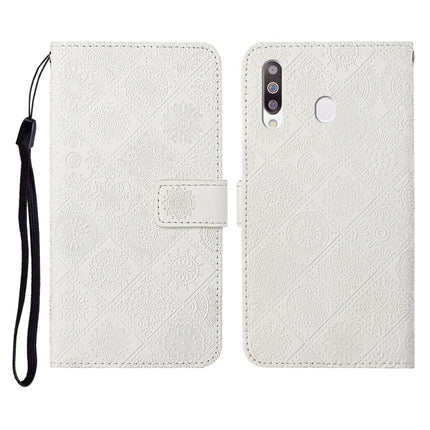 Ethnic Style Embossed Pattern Horizontal Flip Leather Case with Holder & Card Slots & Wallet & Lanyard, For Samsung Galaxy A20e, For Samsung Galaxy A20s, For Samsung Galaxy A21