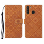 For Samsung Galaxy A21 / Brown