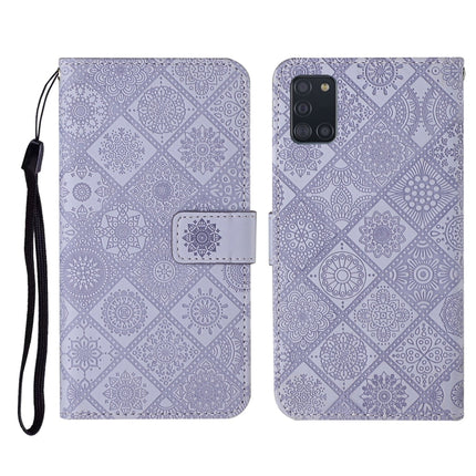Ethnic Style Embossed Pattern Horizontal Flip Leather Case with Holder & Card Slots & Wallet & Lanyard, For Samsung Galaxy A21s, For Samsung Galaxy A31, For Samsung Galaxy A40