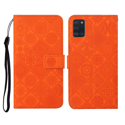 Ethnic Style Embossed Pattern Horizontal Flip Leather Case with Holder & Card Slots & Wallet & Lanyard, For Samsung Galaxy A21s, For Samsung Galaxy A31, For Samsung Galaxy A40