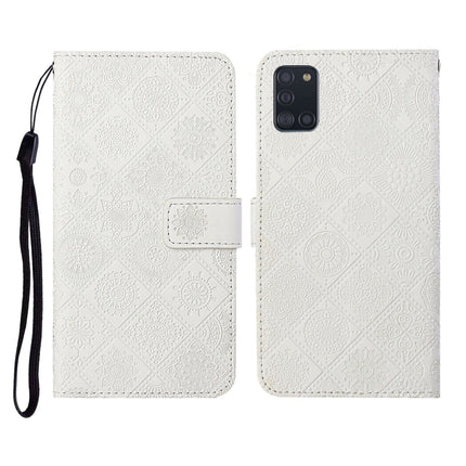 Ethnic Style Embossed Pattern Horizontal Flip Leather Case with Holder & Card Slots & Wallet & Lanyard, For Samsung Galaxy A21s, For Samsung Galaxy A31, For Samsung Galaxy A40