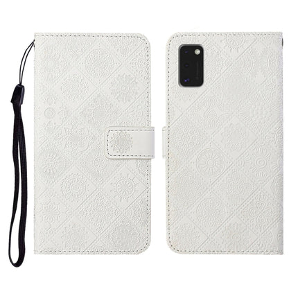 Ethnic Style Embossed Pattern Horizontal Flip Leather Case with Holder & Card Slots & Wallet & Lanyard, For Samsung Galaxy A41, For Samsung Galaxy A42 5G, For Samsung Galaxy A50