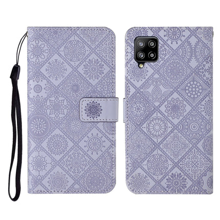 Ethnic Style Embossed Pattern Horizontal Flip Leather Case with Holder & Card Slots & Wallet & Lanyard, For Samsung Galaxy A41, For Samsung Galaxy A42 5G, For Samsung Galaxy A50