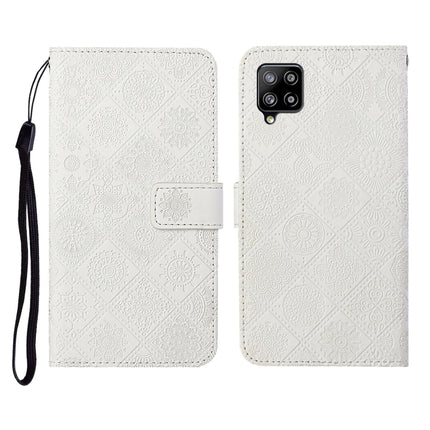 Ethnic Style Embossed Pattern Horizontal Flip Leather Case with Holder & Card Slots & Wallet & Lanyard, For Samsung Galaxy A41, For Samsung Galaxy A42 5G, For Samsung Galaxy A50