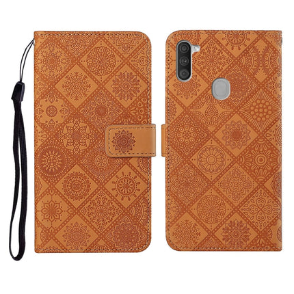Ethnic Style Embossed Pattern Horizontal Flip Leather Case with Holder & Card Slots & Wallet & Lanyard, For Samsung Galaxy M11, For Samsung Galaxy Note20, For Samsung Galaxy Note20 Ultra