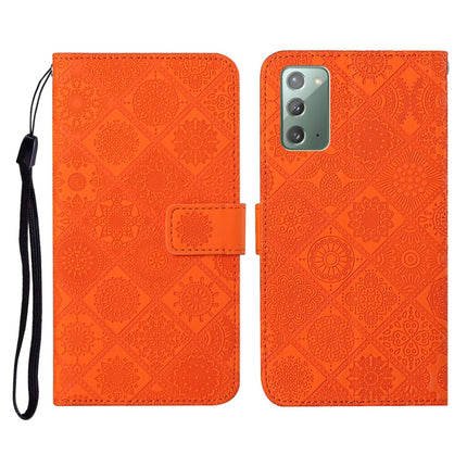 Ethnic Style Embossed Pattern Horizontal Flip Leather Case with Holder & Card Slots & Wallet & Lanyard, For Samsung Galaxy M11, For Samsung Galaxy Note20, For Samsung Galaxy Note20 Ultra