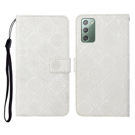 Ethnic Style Embossed Pattern Horizontal Flip Leather Case with Holder & Card Slots & Wallet & Lanyard, For Samsung Galaxy M11, For Samsung Galaxy Note20, For Samsung Galaxy Note20 Ultra