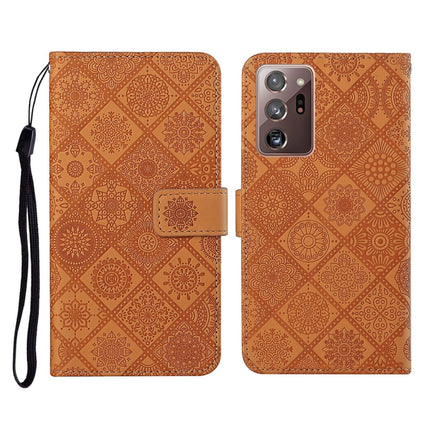 Ethnic Style Embossed Pattern Horizontal Flip Leather Case with Holder & Card Slots & Wallet & Lanyard, For Samsung Galaxy M11, For Samsung Galaxy Note20, For Samsung Galaxy Note20 Ultra