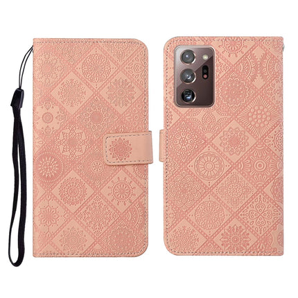 Ethnic Style Embossed Pattern Horizontal Flip Leather Case with Holder & Card Slots & Wallet & Lanyard, For Samsung Galaxy M11, For Samsung Galaxy Note20, For Samsung Galaxy Note20 Ultra