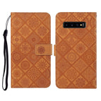 For Samsung Galaxy S10 / Brown