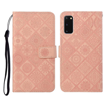 Ethnic Style Embossed Pattern Horizontal Flip Leather Case with Holder & Card Slots & Wallet & Lanyard, For Samsung Galaxy S20, For Samsung Galaxy S20 FE, For Samsung Galaxy S20+