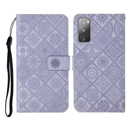 Ethnic Style Embossed Pattern Horizontal Flip Leather Case with Holder & Card Slots & Wallet & Lanyard, For Samsung Galaxy S20, For Samsung Galaxy S20 FE, For Samsung Galaxy S20+