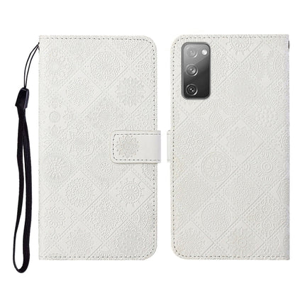 Ethnic Style Embossed Pattern Horizontal Flip Leather Case with Holder & Card Slots & Wallet & Lanyard, For Samsung Galaxy S20, For Samsung Galaxy S20 FE, For Samsung Galaxy S20+