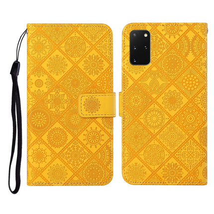 Ethnic Style Embossed Pattern Horizontal Flip Leather Case with Holder & Card Slots & Wallet & Lanyard, For Samsung Galaxy S20, For Samsung Galaxy S20 FE, For Samsung Galaxy S20+