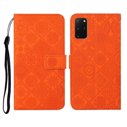 Ethnic Style Embossed Pattern Horizontal Flip Leather Case with Holder & Card Slots & Wallet & Lanyard, For Samsung Galaxy S20, For Samsung Galaxy S20 FE, For Samsung Galaxy S20+