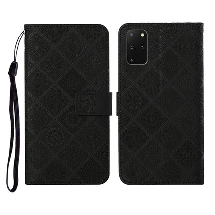 Ethnic Style Embossed Pattern Horizontal Flip Leather Case with Holder & Card Slots & Wallet & Lanyard, For Samsung Galaxy S20, For Samsung Galaxy S20 FE, For Samsung Galaxy S20+