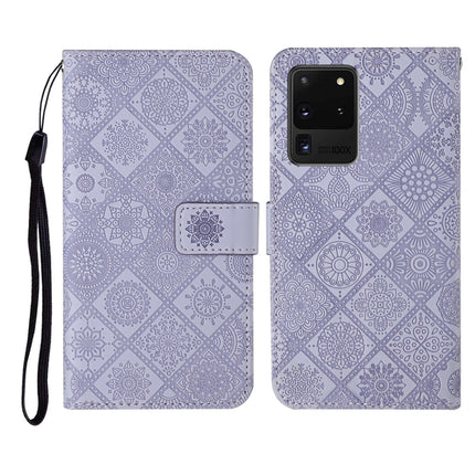 Ethnic Style Embossed Pattern Horizontal Flip Leather Case with Holder & Card Slots & Wallet & Lanyard, For Samsung Galaxy S20 Ultra, For Samsung Galaxy Galaxy S21 5G, For Samsung Galaxy S21+ 5G, For Samsung Galaxy Galaxy S21+ 5G