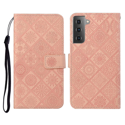 Ethnic Style Embossed Pattern Horizontal Flip Leather Case with Holder & Card Slots & Wallet & Lanyard, For Samsung Galaxy S20 Ultra, For Samsung Galaxy Galaxy S21 5G, For Samsung Galaxy S21+ 5G, For Samsung Galaxy Galaxy S21+ 5G